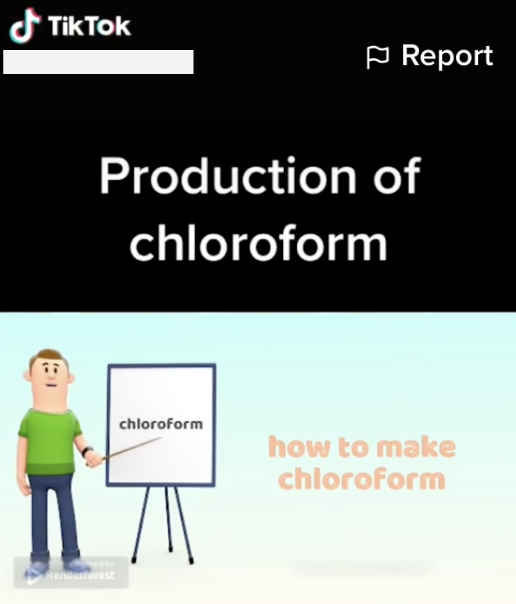 chloroform diy tiktok