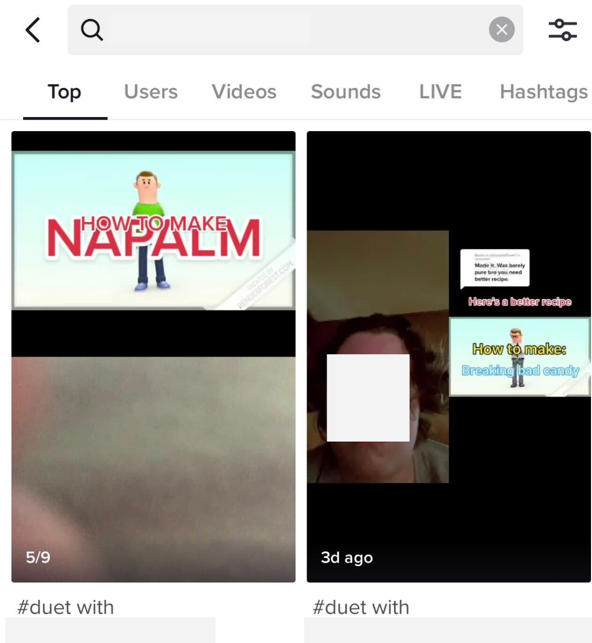 remaining videos tiktok render