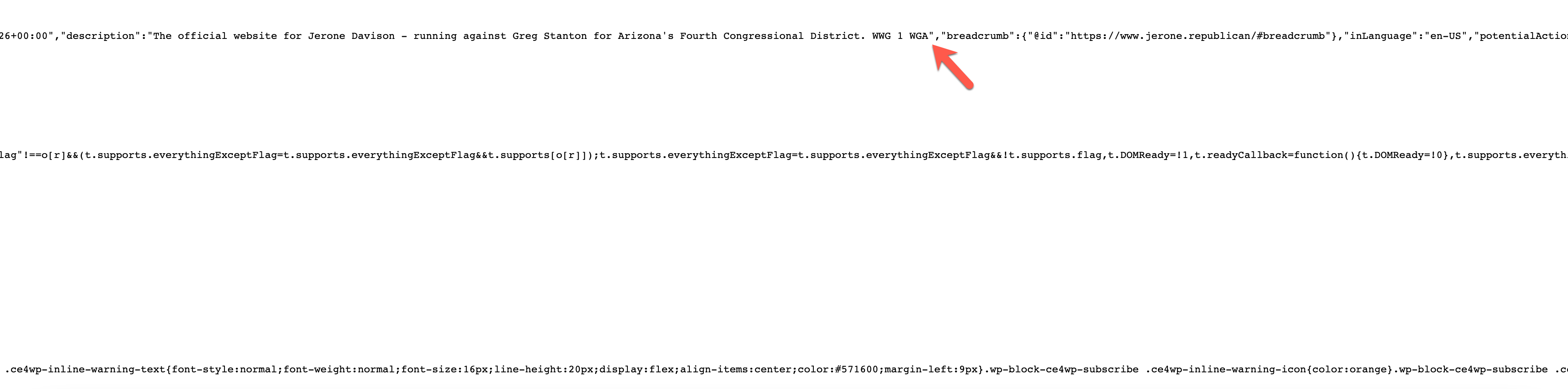 Jerone Davison site metadata2