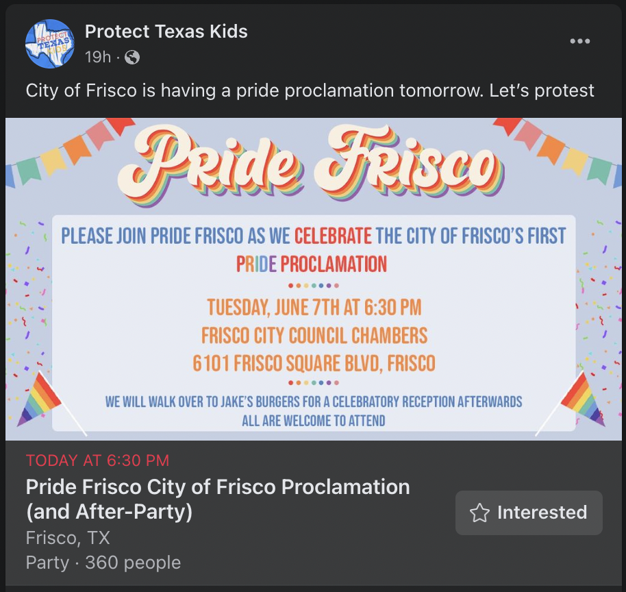 PTK FB Protest