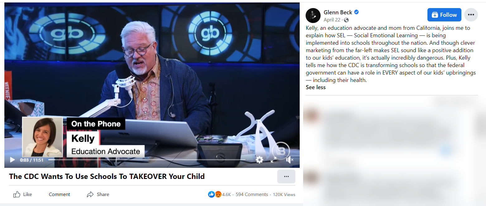 Glenn Beck The CDC Wants To Use Schools To TAKEOVER Your Child
