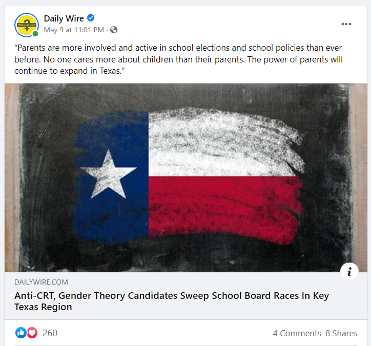 Daily Wire anti-SEL example 1