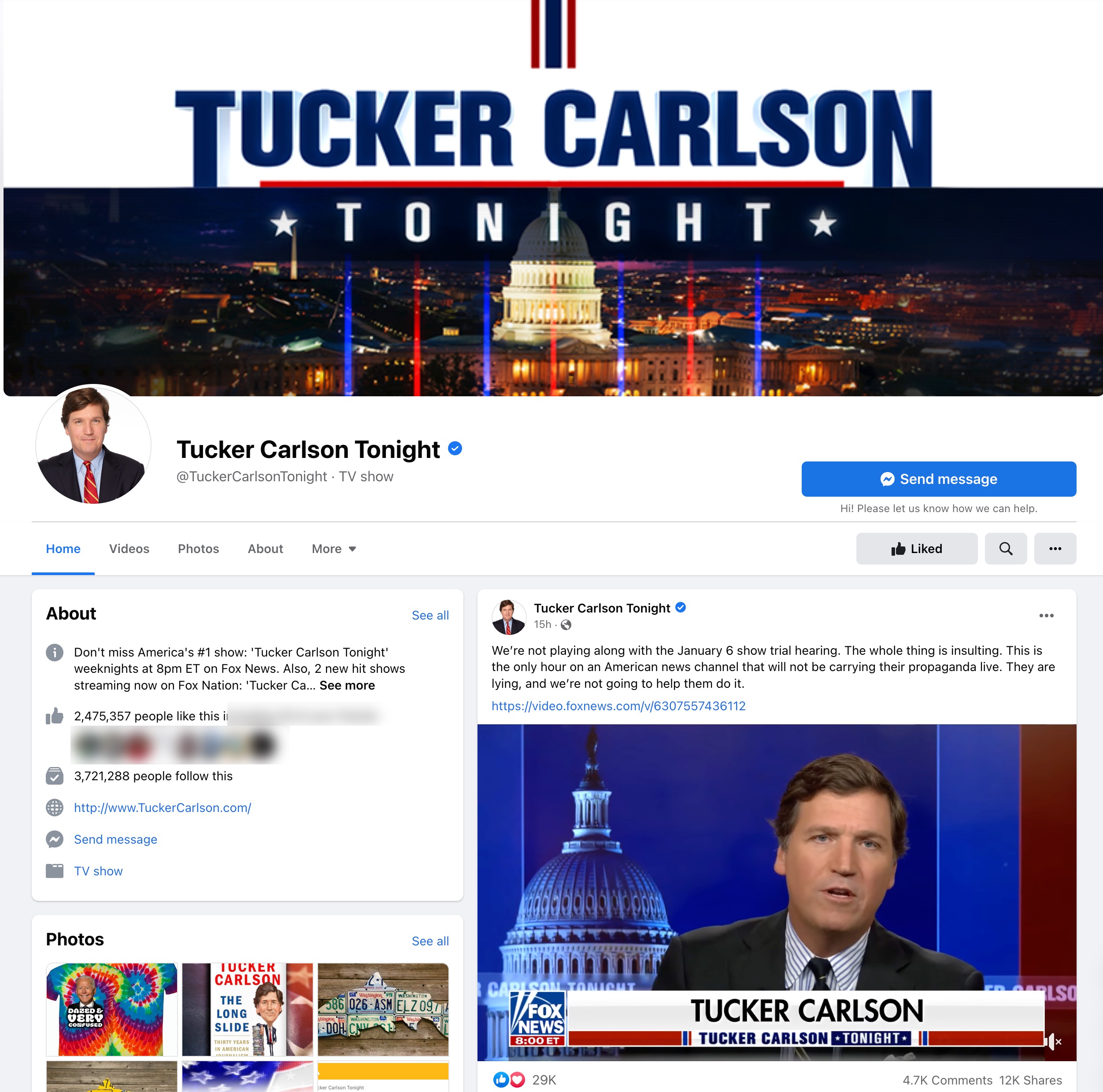 Tucker Carlson Tonight_facebook page_as of 20220610