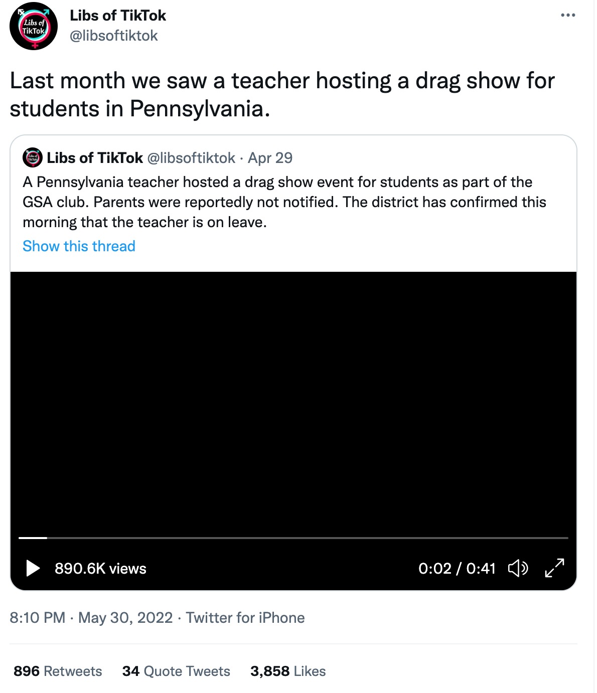 image of tweet
