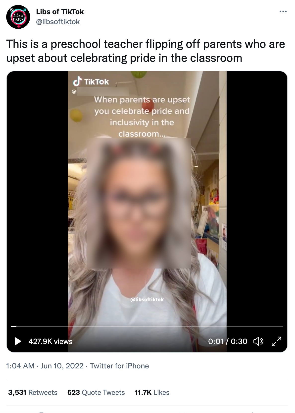 image of tweet