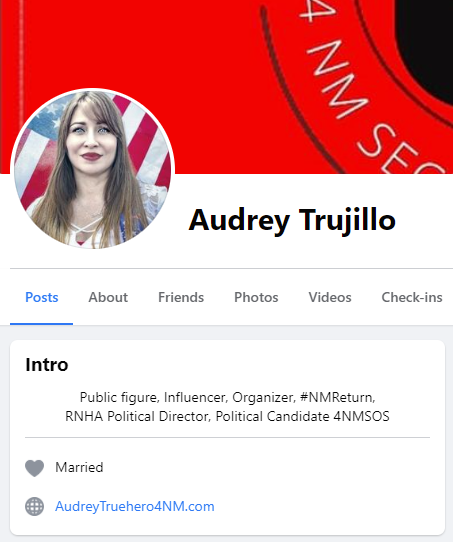 Audrey Trujillo Facebook page image
