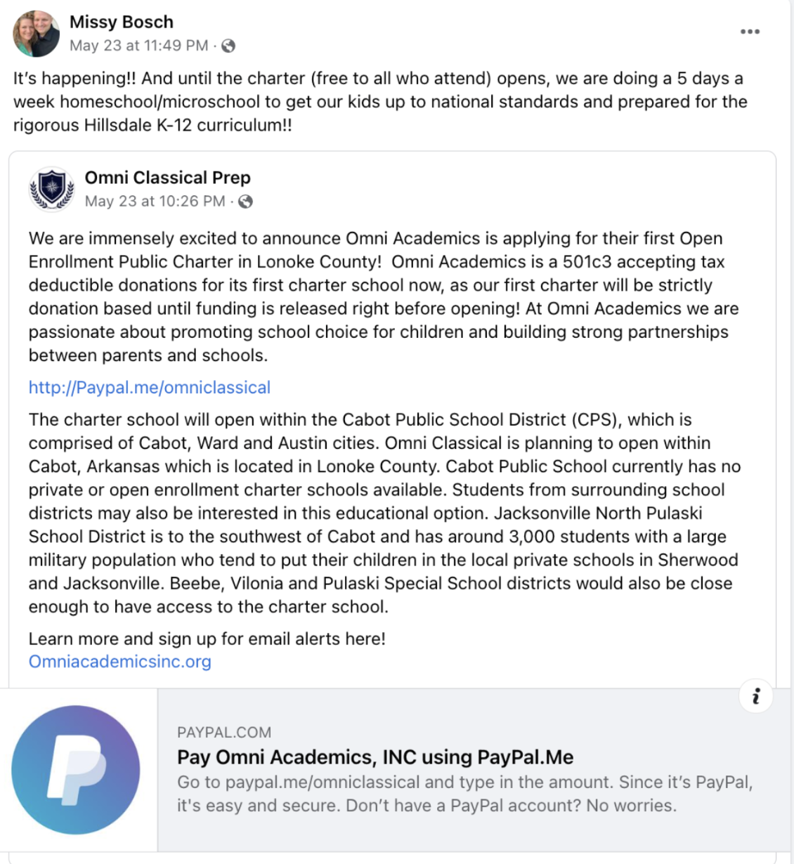 missy charter school