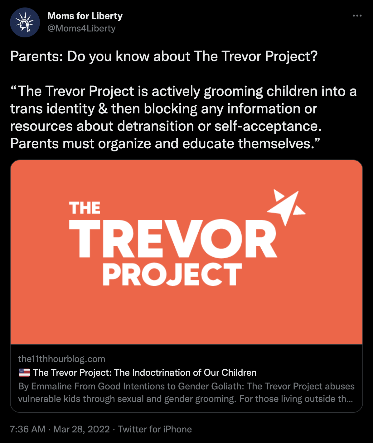 Trevor Project -  M4L