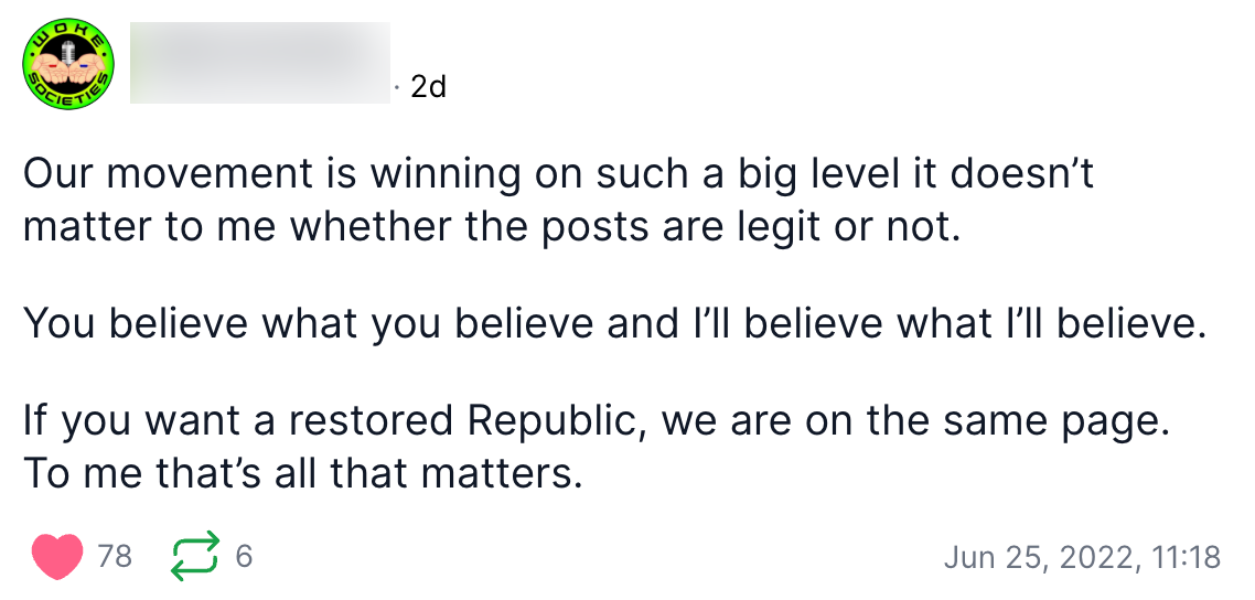 New Q posts influencer post3