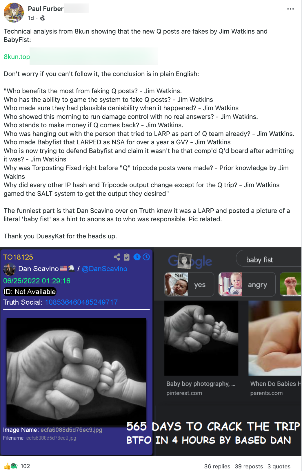 New Q posts influencer post7