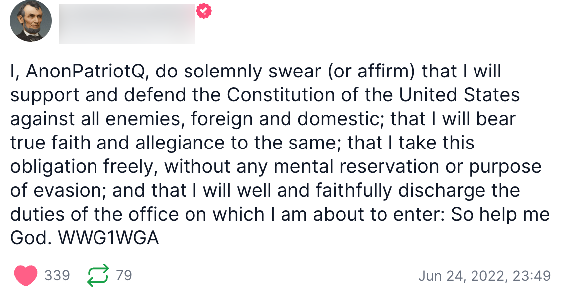 New Q posts influencer post10