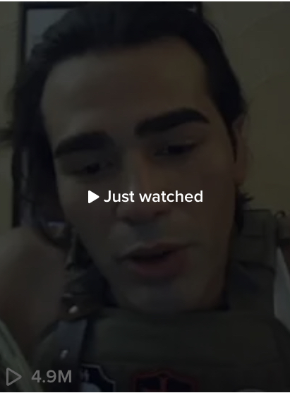 TikTok video of Miller has 4.9 million views