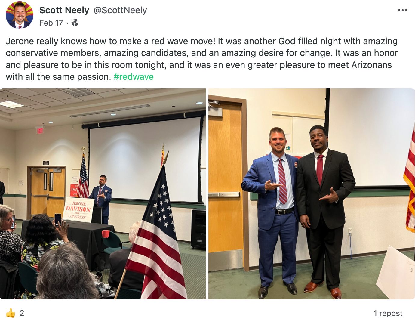 Neely Davison post