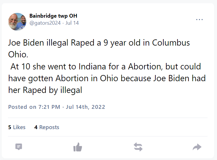 image of gettr text post