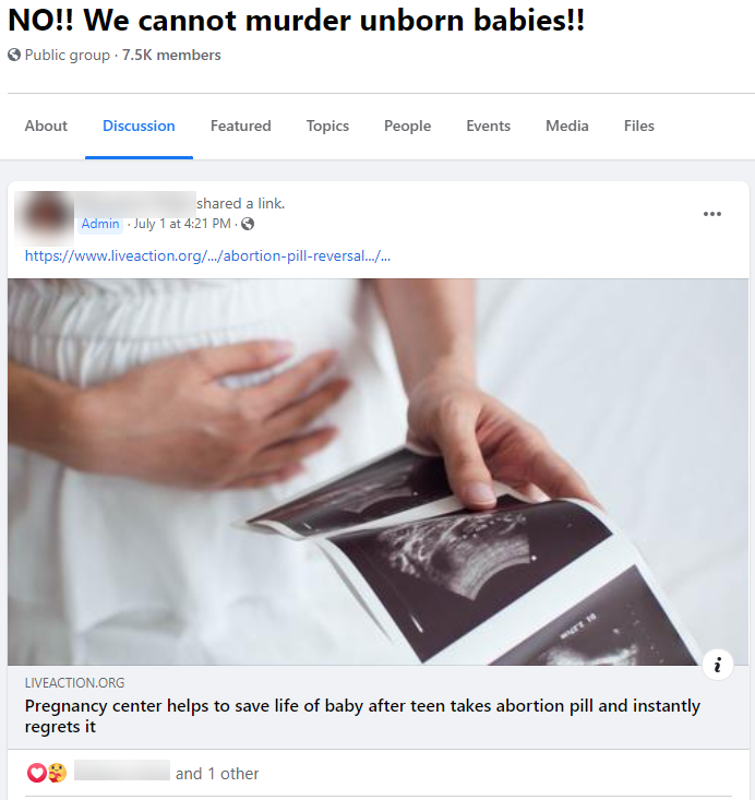 Live Action praising pregnancy centers post