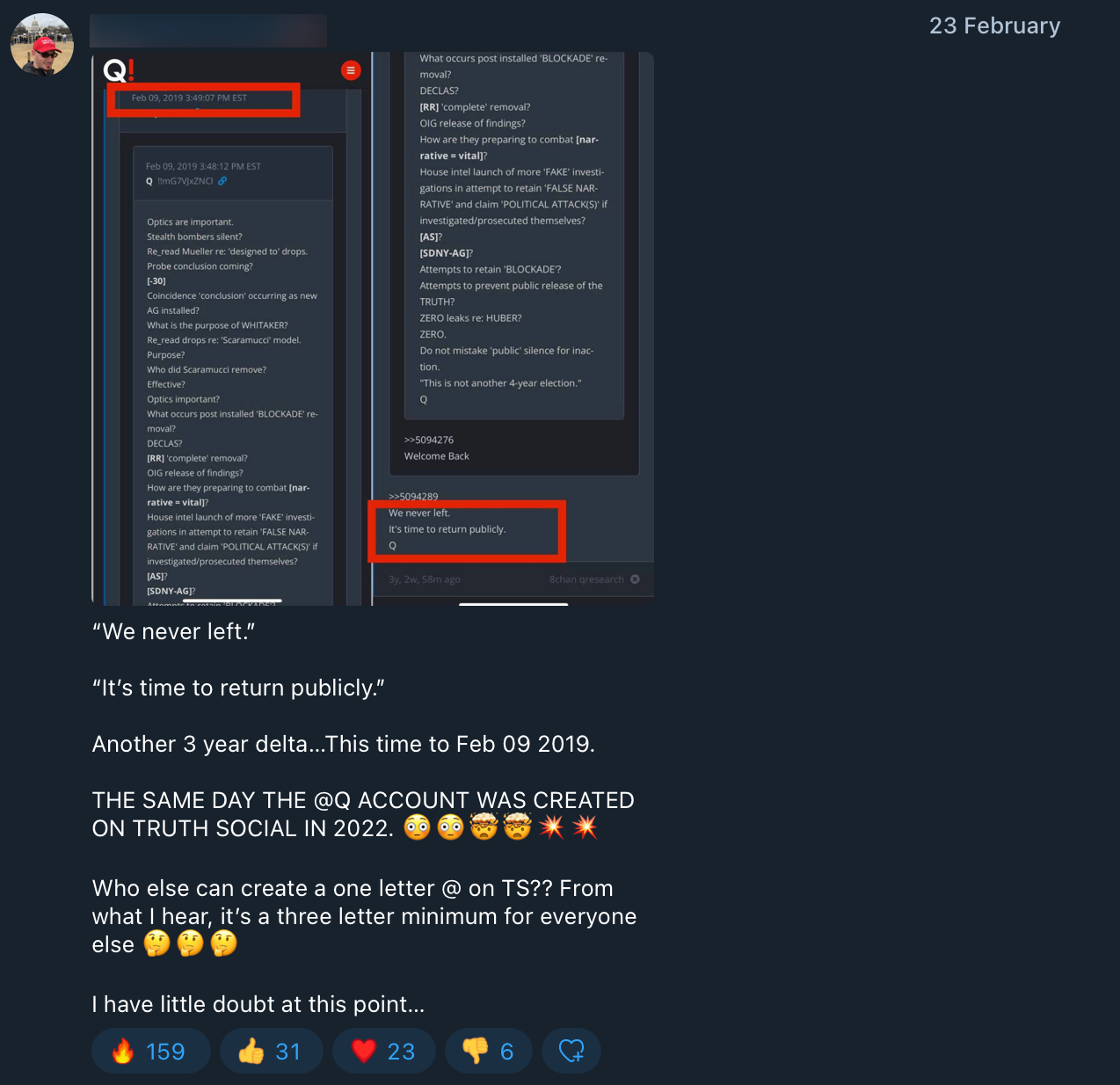 @Q reaction post3