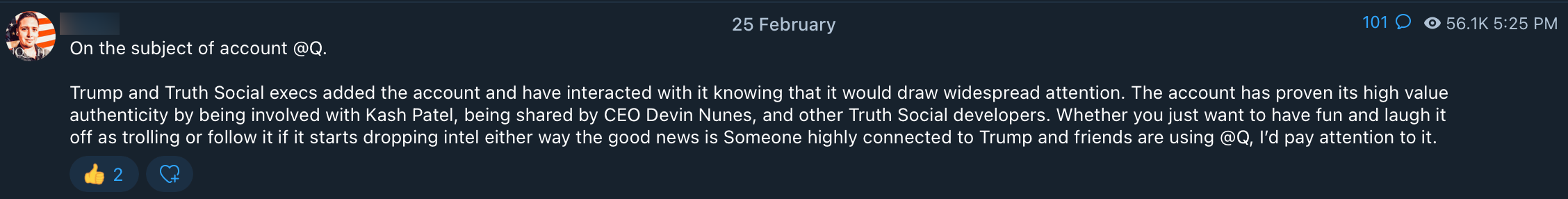 Fake Q post response3