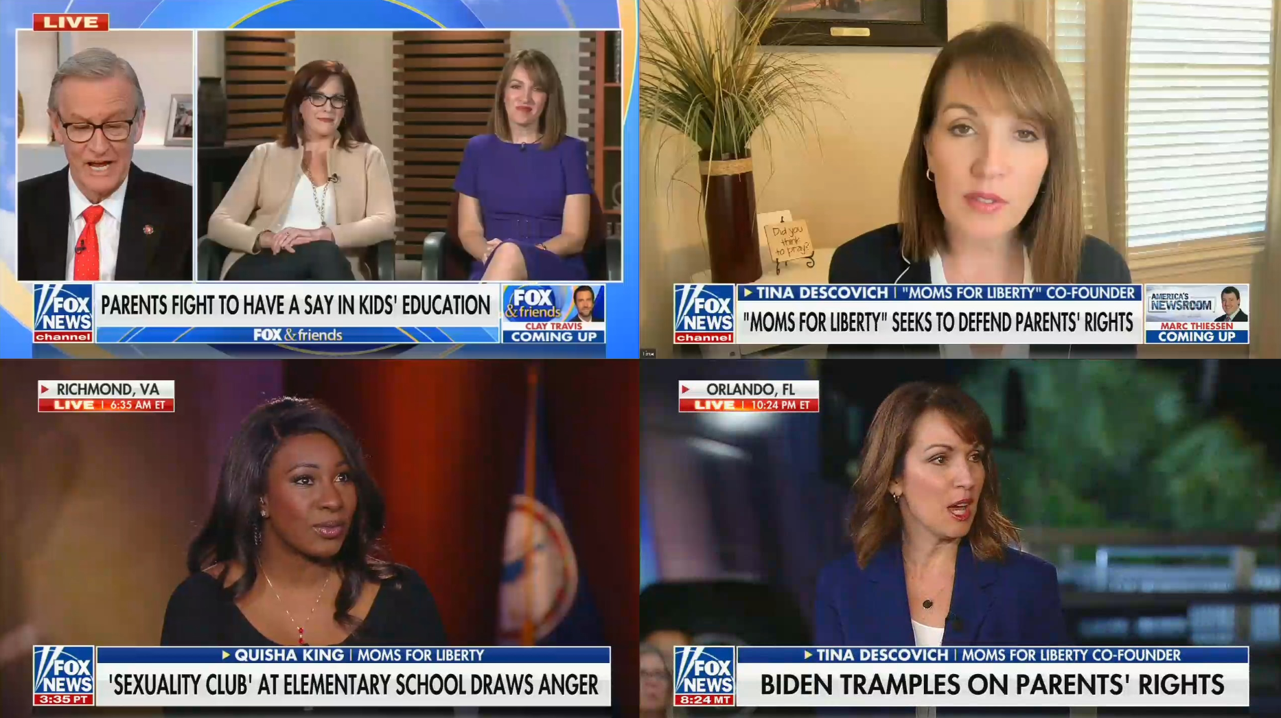 m4l -- fox news apperances