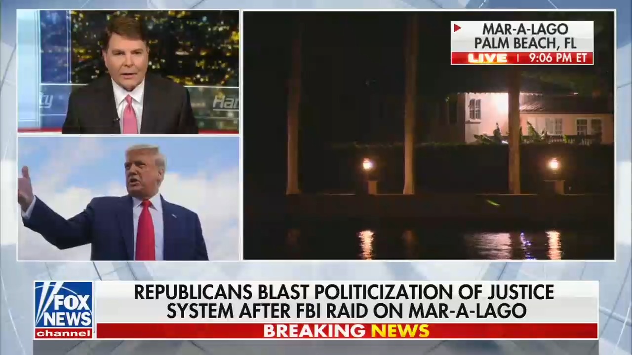 Fox News legal analyst Gregg Jarrett calls FBI search on Mar-a-Lago
