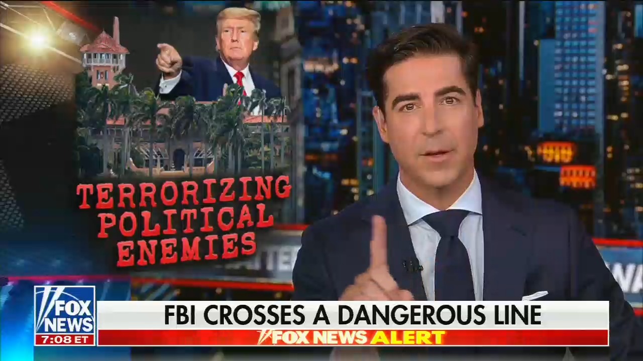 Jesse Watters claims the FBI is using “doctored evidence” and it is ...