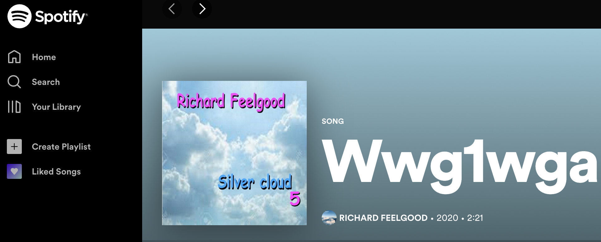 Spotify wwg1wga song