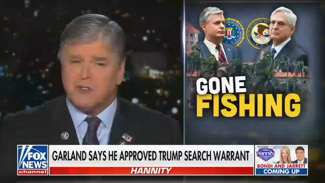 Sean Hannity calls documents at center of Mar-a-Lago search ...
