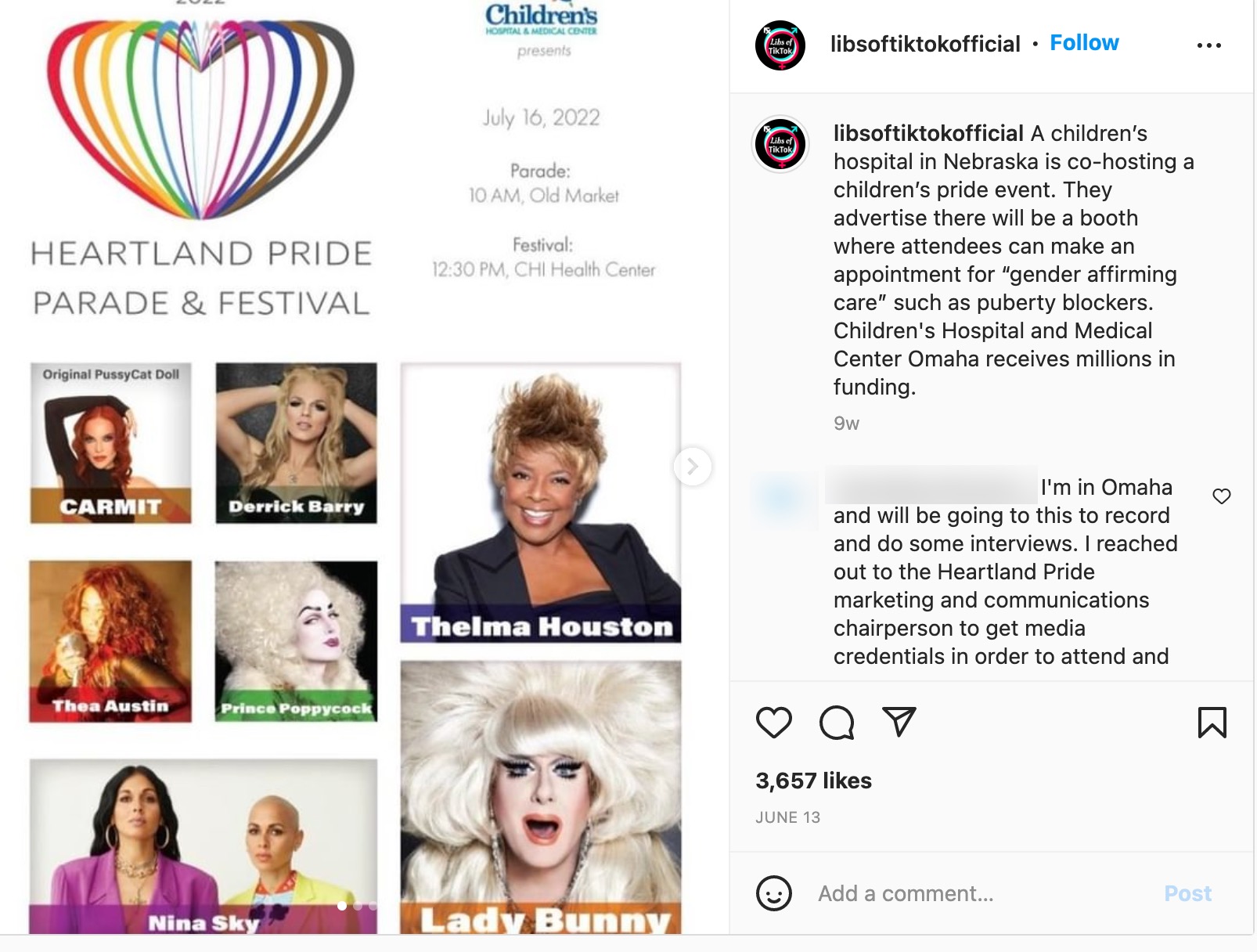 Image of Instagram post 