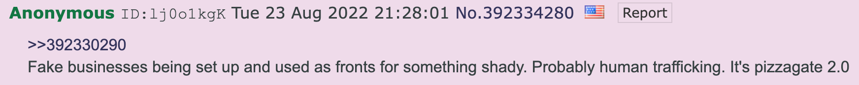 4chan Pizzagate 2.0 post3