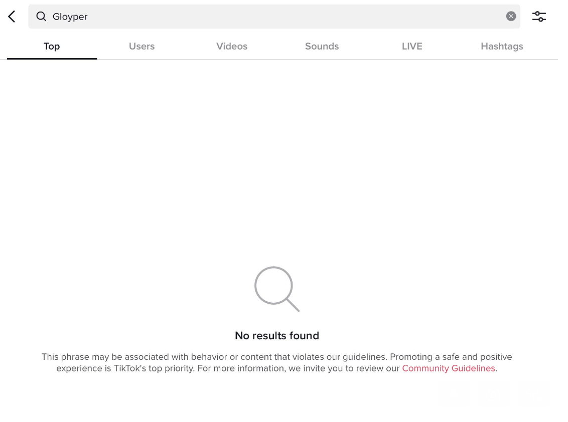 gloyper tiktok update