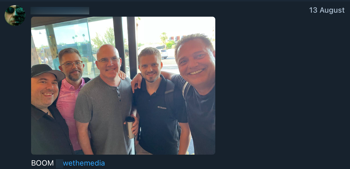 Pit QAnon influencers post