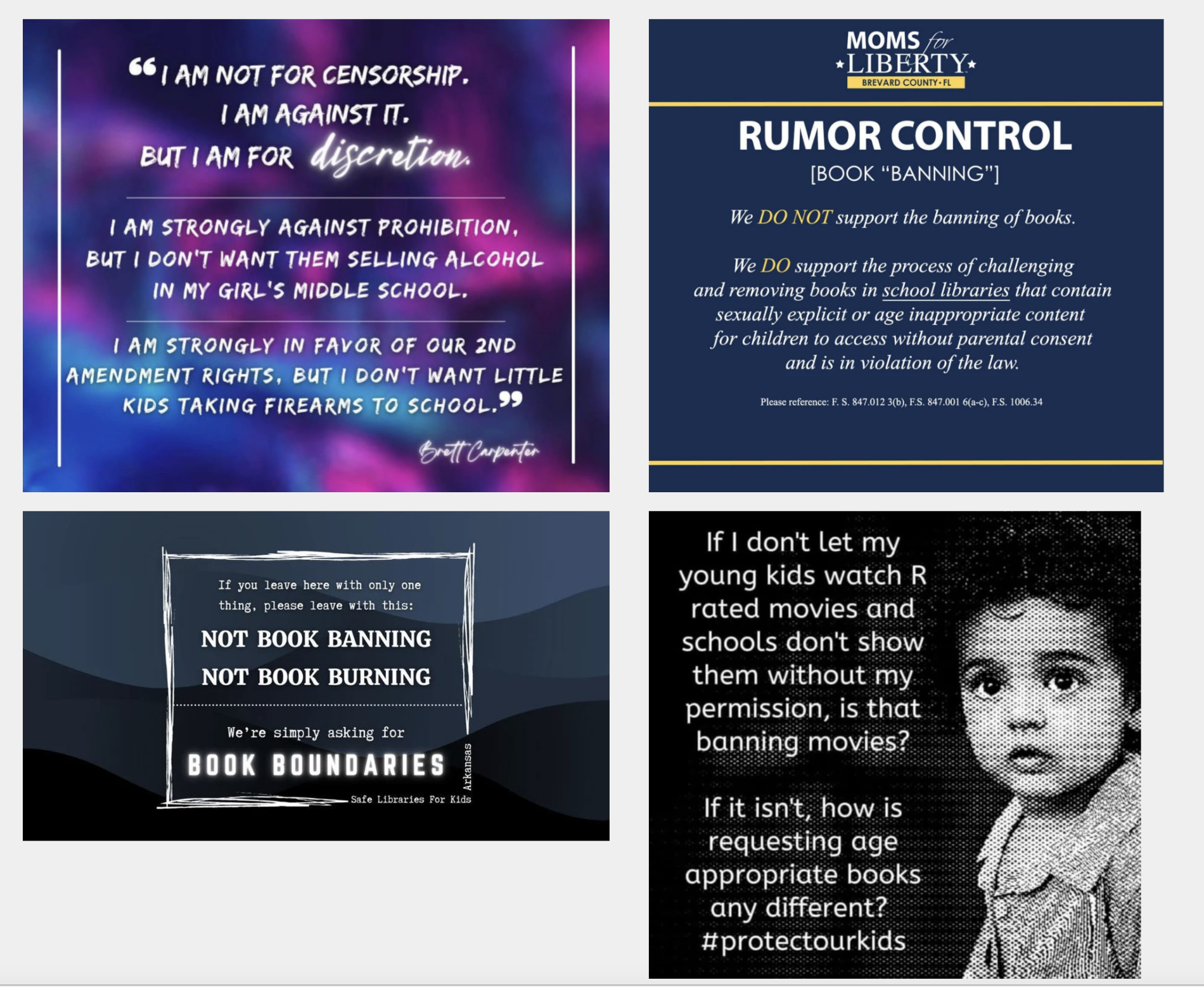 book banning infographics