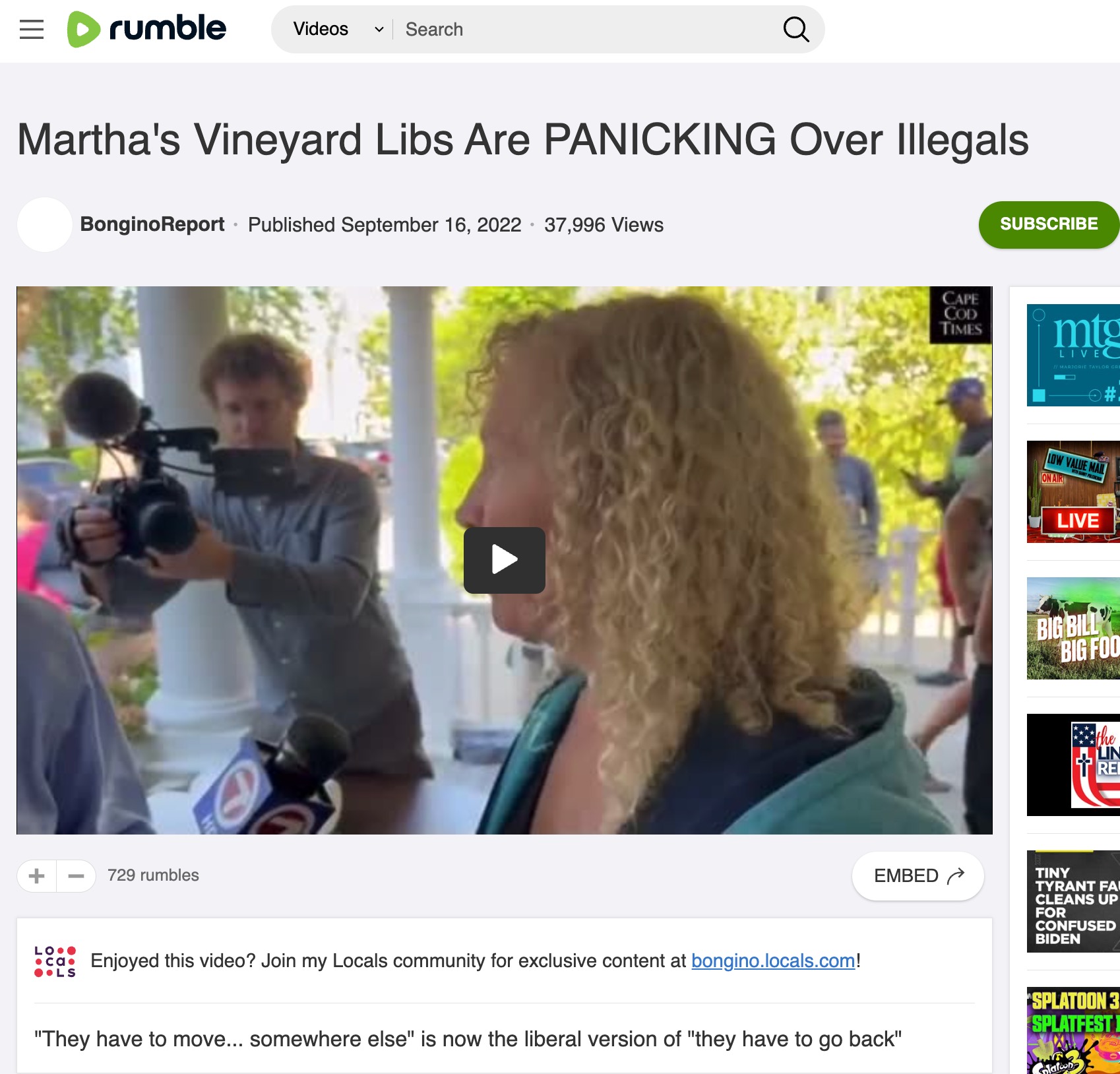 image of rumble video