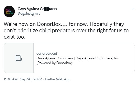 screenshot of tweet