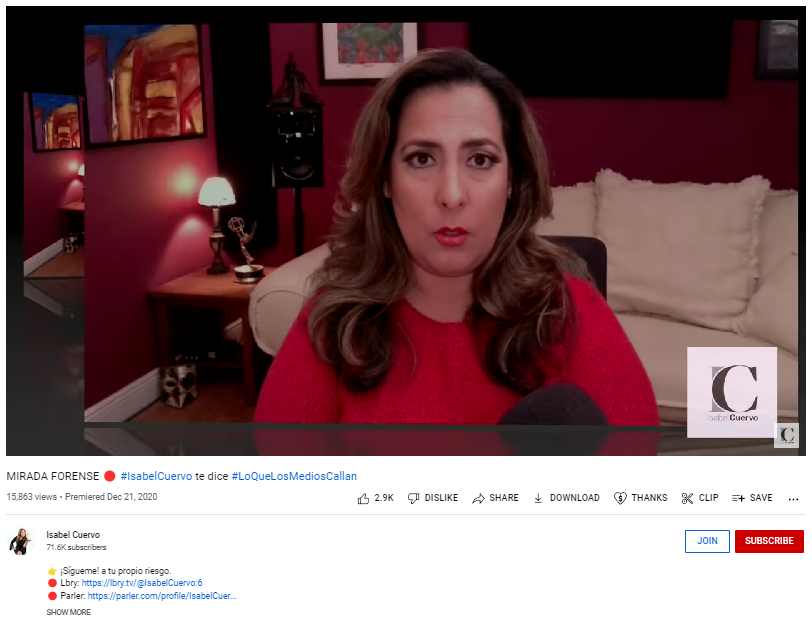 Forensic Look #IsabelCuervo tells it all #Whatthemediahides
