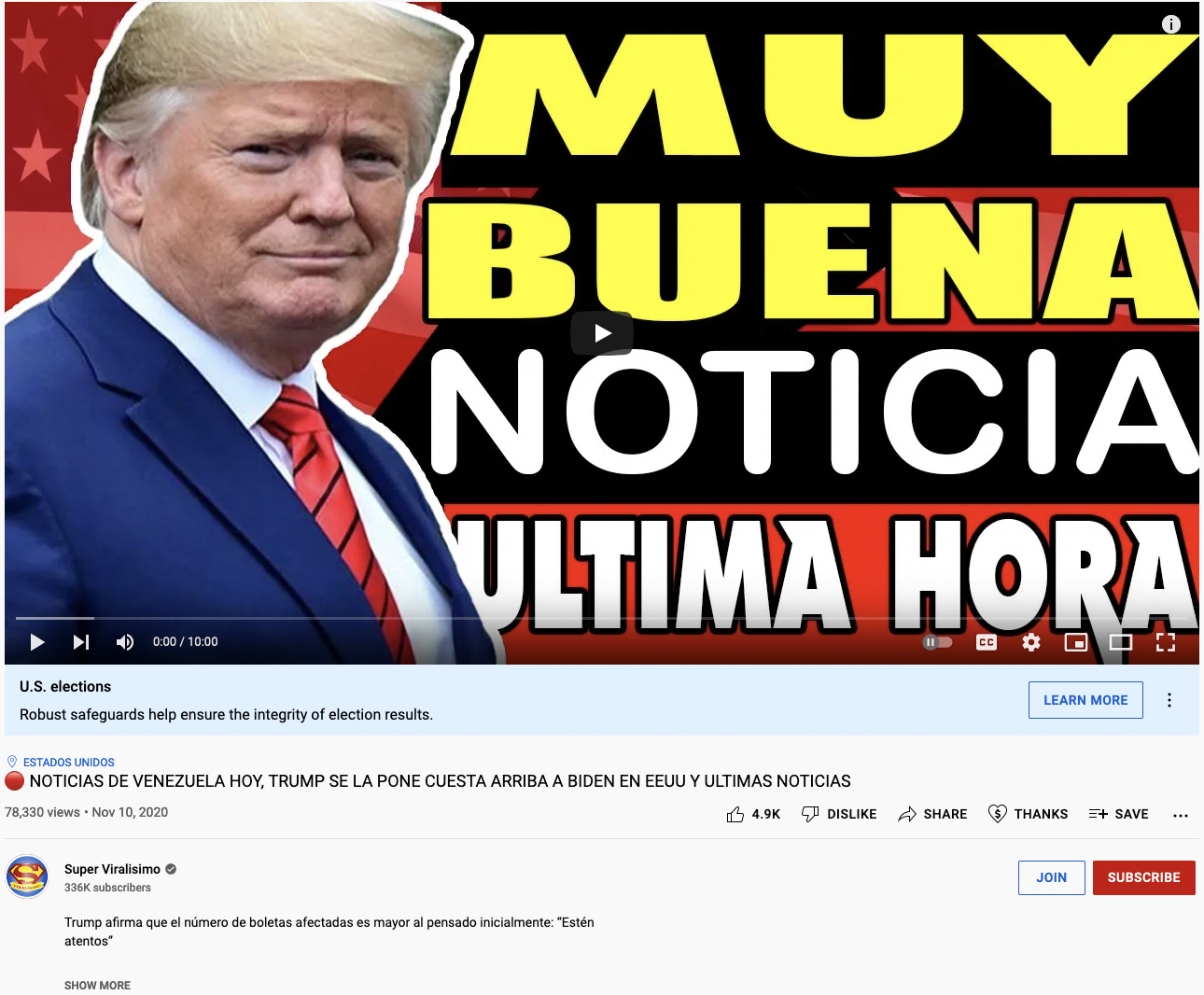  Super Viralisimo YouTube: 🔴 NOTICIAS DE VENEZUELA HOY, TRUMP SE LA PONE CUESTA ARRIBA A BIDEN EN EEUU Y ULTIMAS NOTICIAS