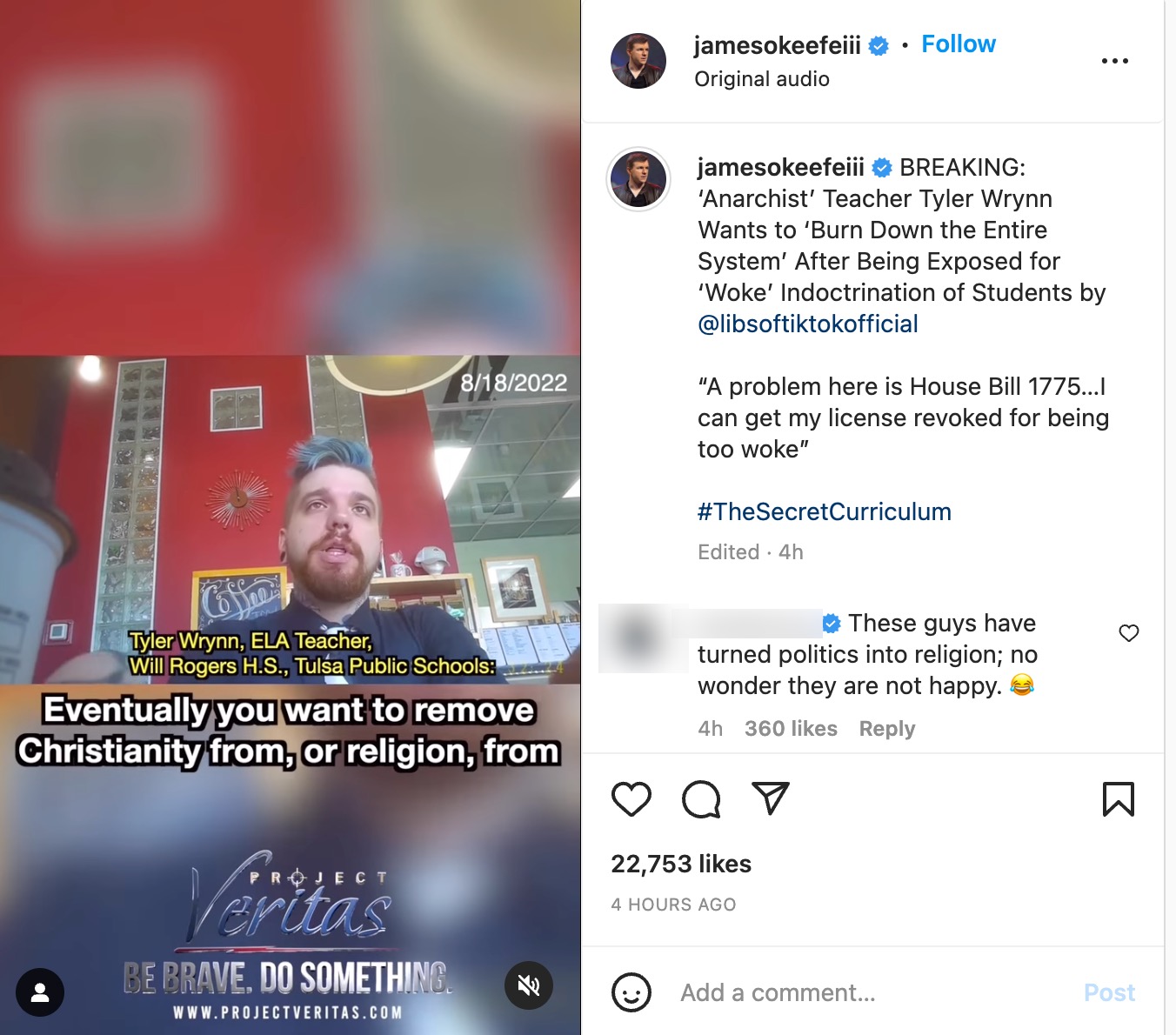 Image of Instagram post 