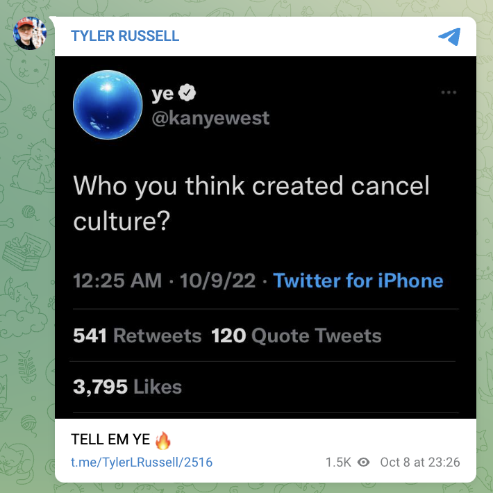 Tyler Russell Ye Post