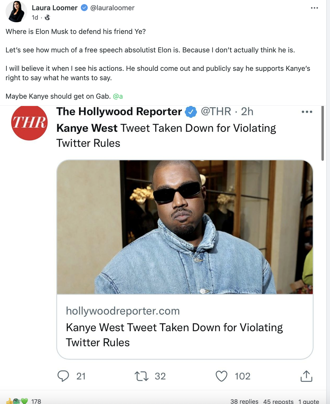Laura Loomer Ye post 3