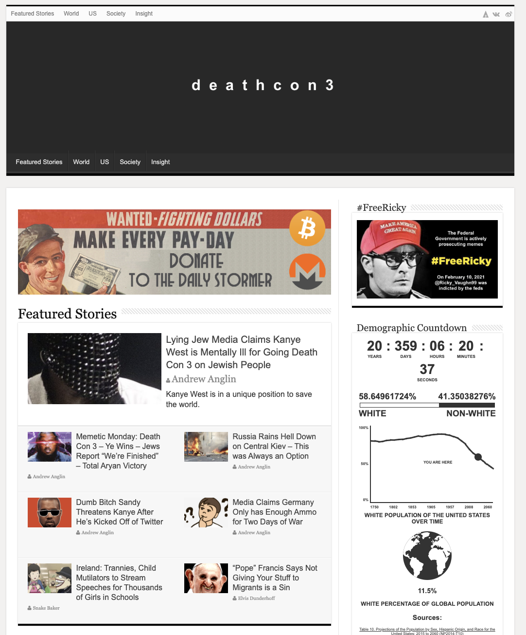 TDS header deathcon