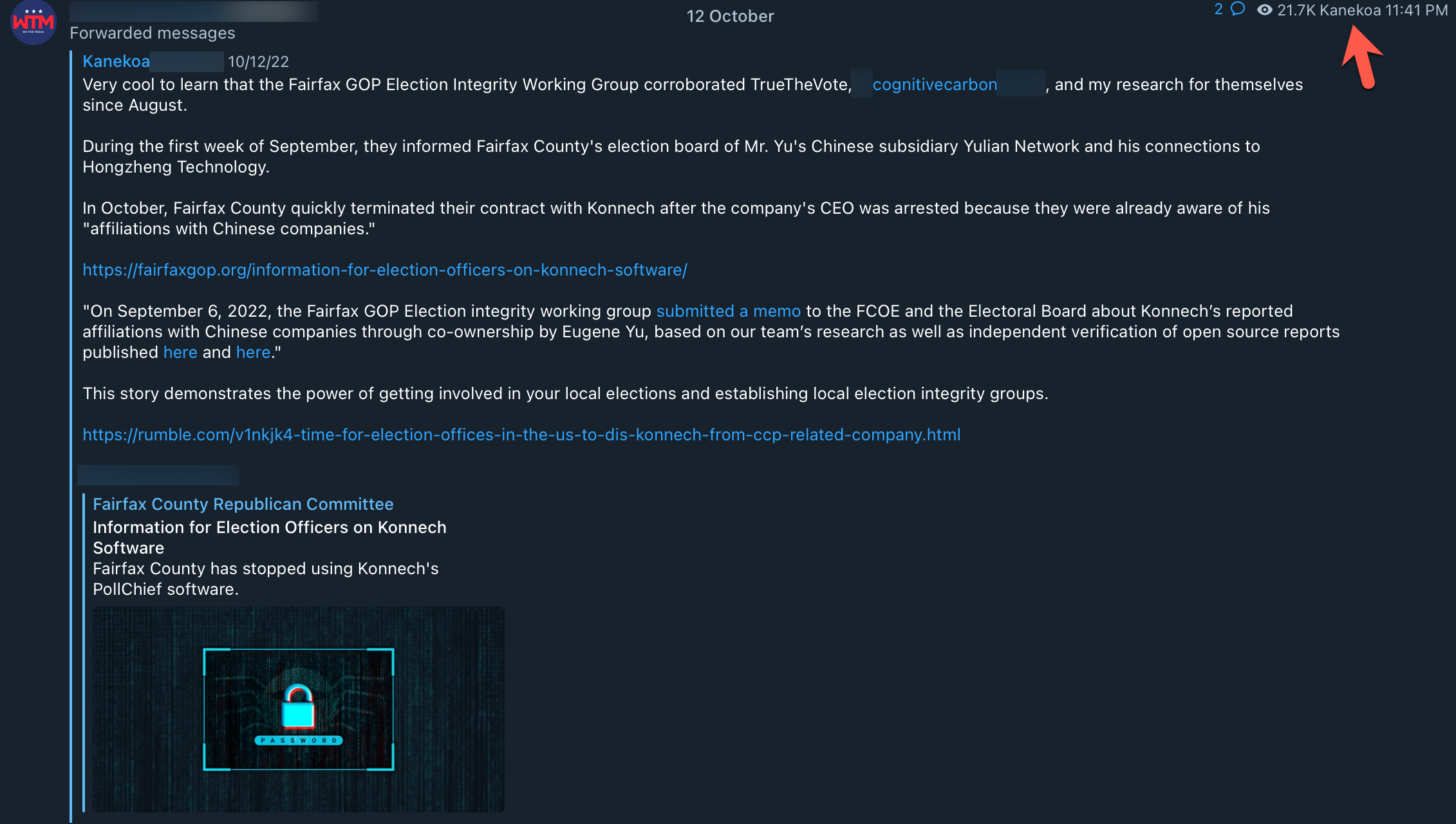 We The Media influencer post1