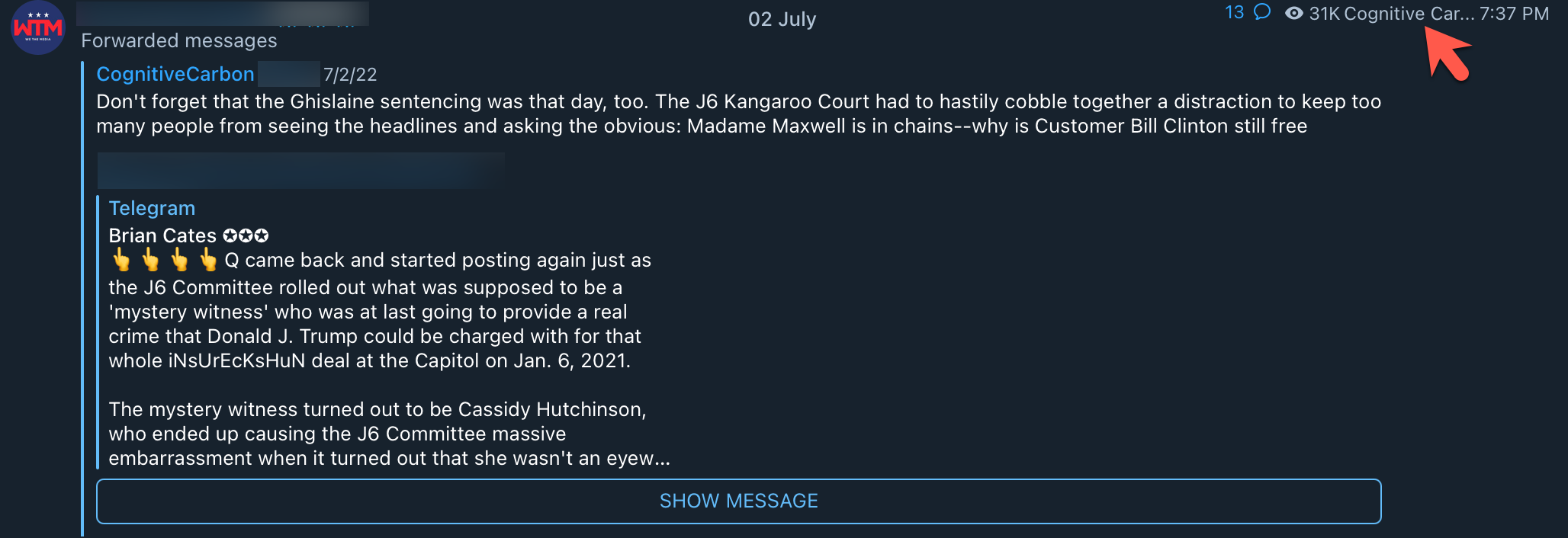 We The Media influencer post2