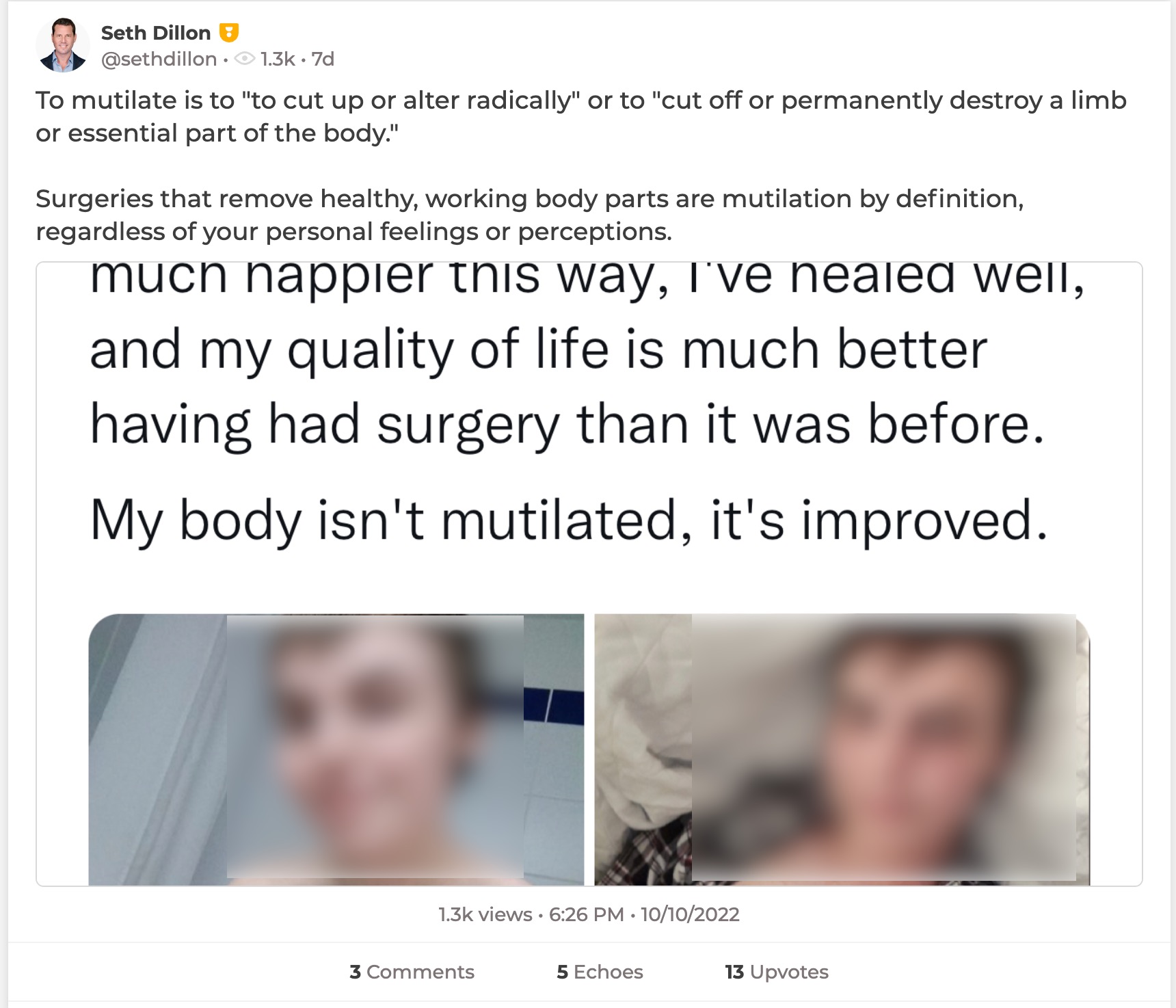 image of parler post