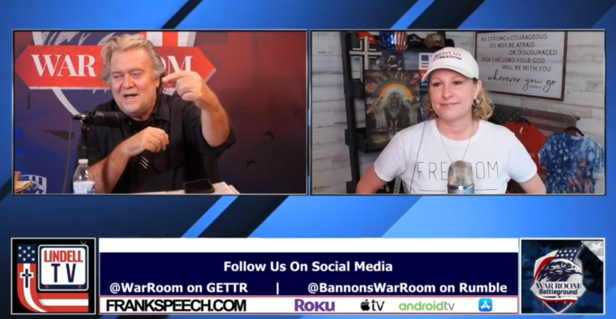 Steve Bannon and Michele Swinick