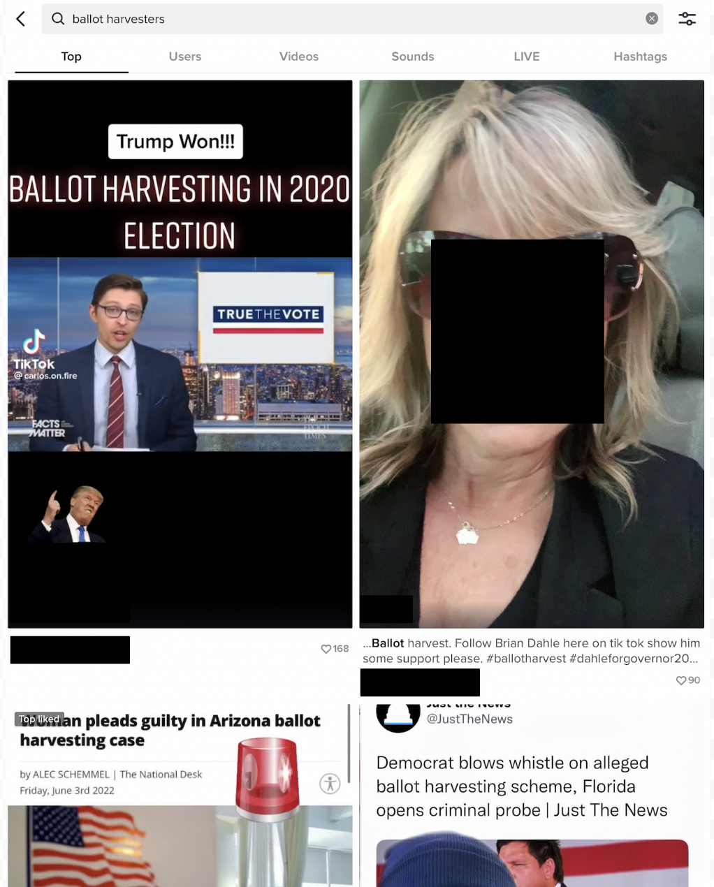 "ballot harvesters" tt