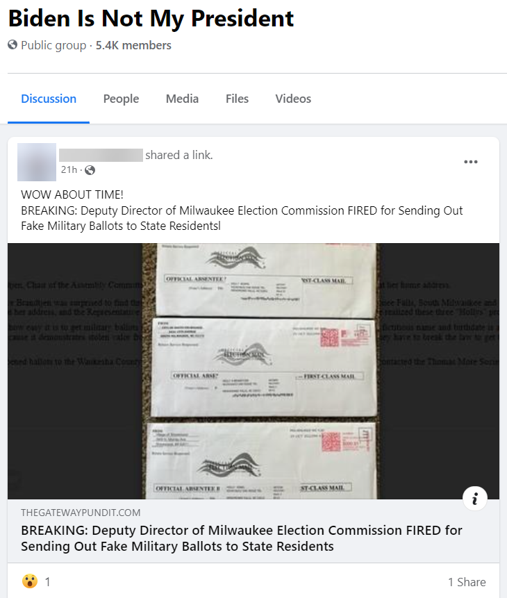 Election fraud in Milwaukee FB Post 6