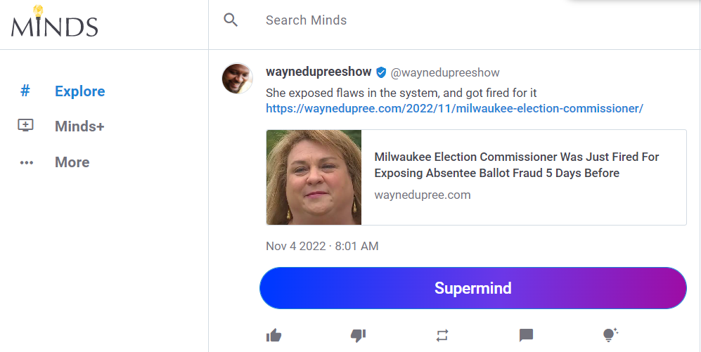 Election fraud in Milwaukee Fringe Post 1