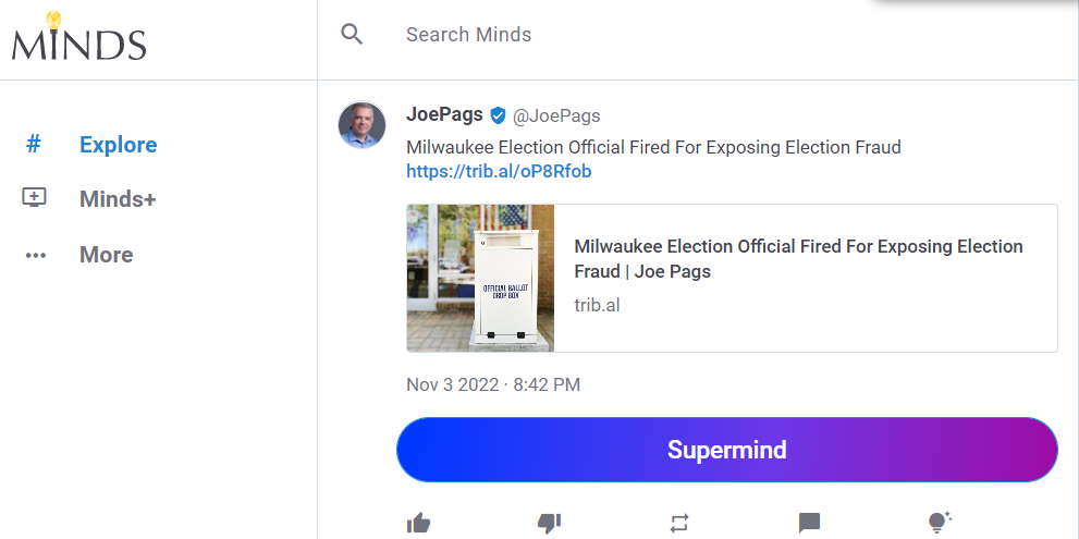 Election fraud in Milwaukee Fringe Post 2