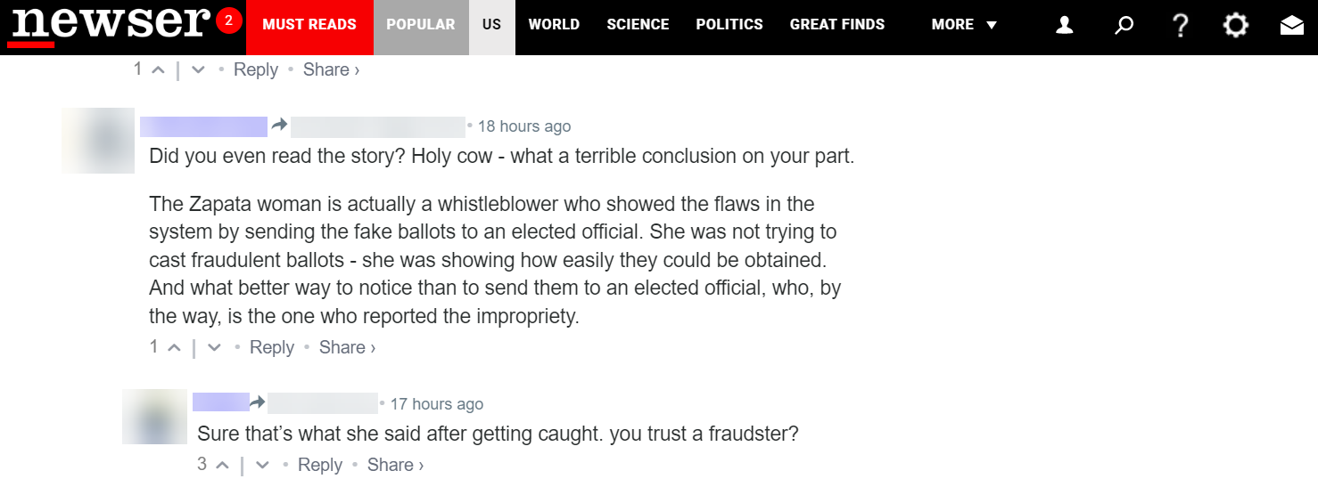 Election fraud in Milwaukee Fringe Post 4
