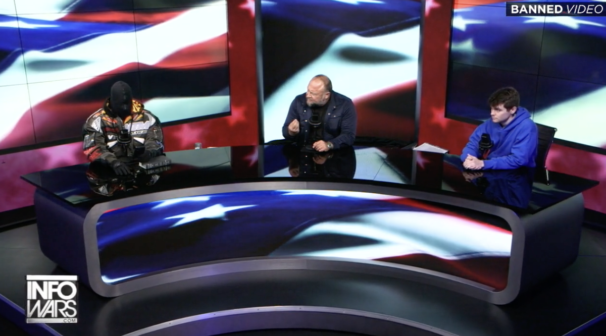 Rapper Ye goes on an unhinged antisemitic rant on Infowars