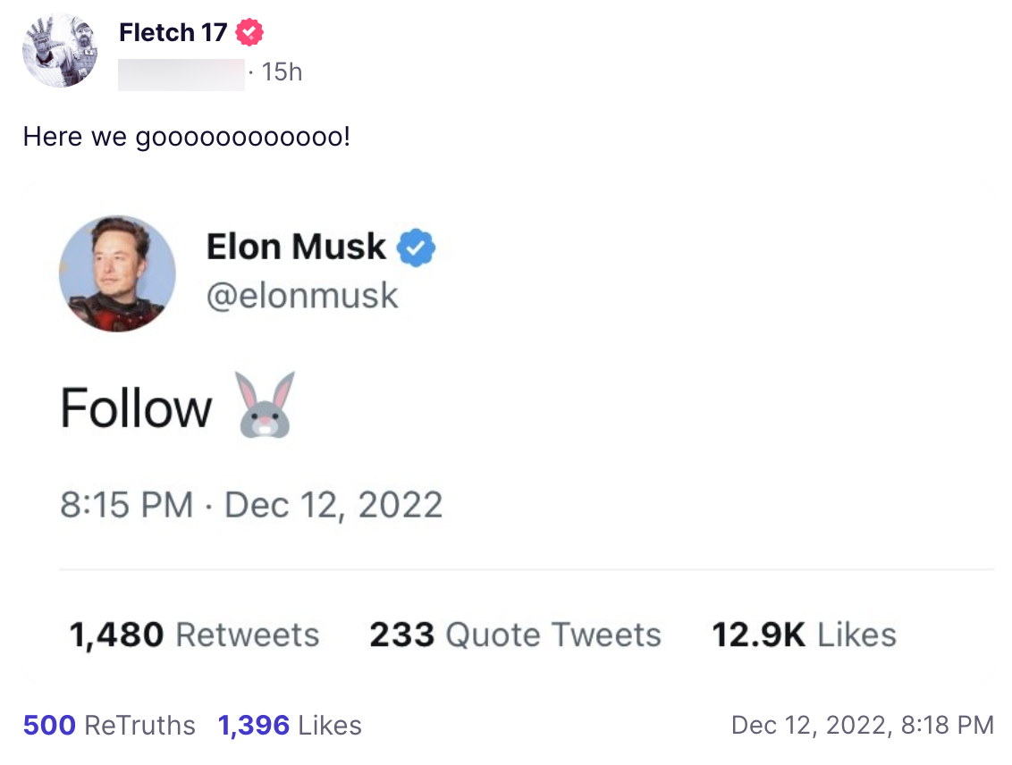Musk QAnon post7